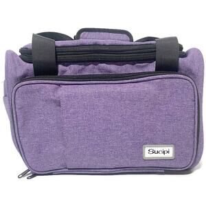 Sucipi Knitting Bag Organizer Purple 14 x 10 x 10